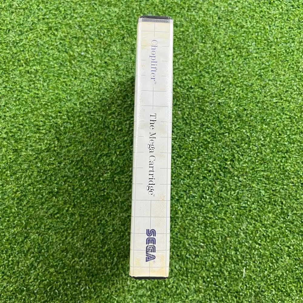 Sega Master System Choplifter 1986 Video Game Complete Tested Working Vintage